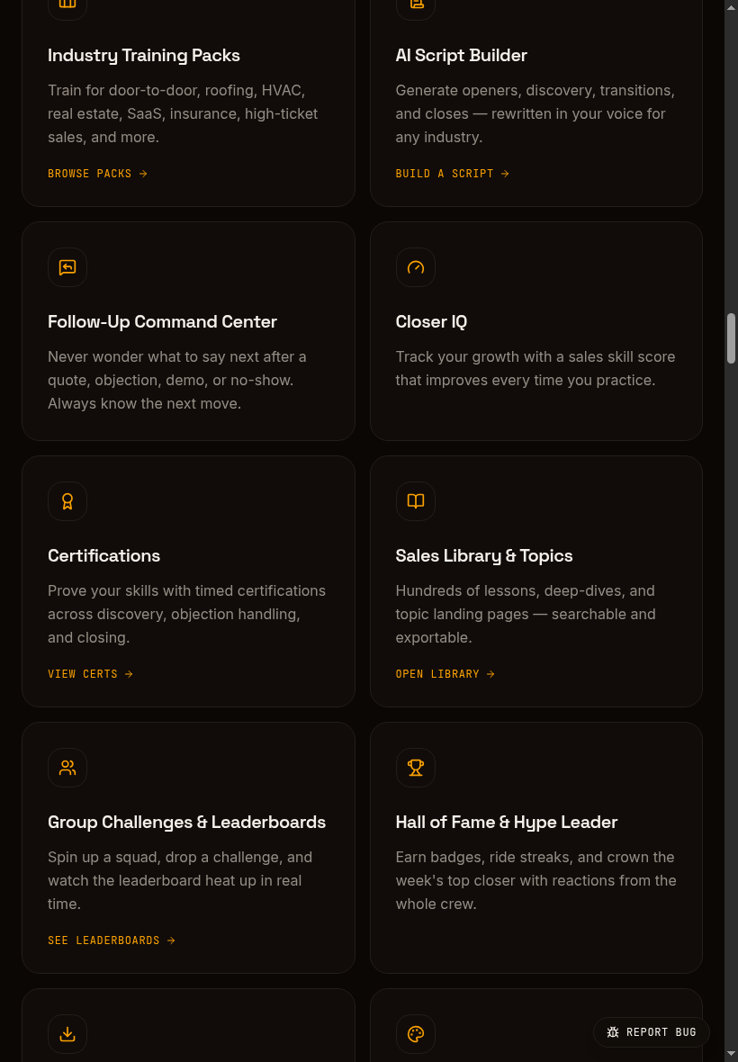 ClosersForge — Every tool a closer needs in one place