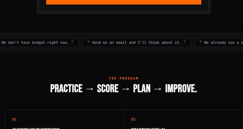 PitchGym — Practice → Score → Plan → Improve
